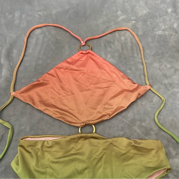 New! Baobab Kira Cut-Out Ombré Gradient One-Piece Swimsuit 27684 - Picture 10 of 11